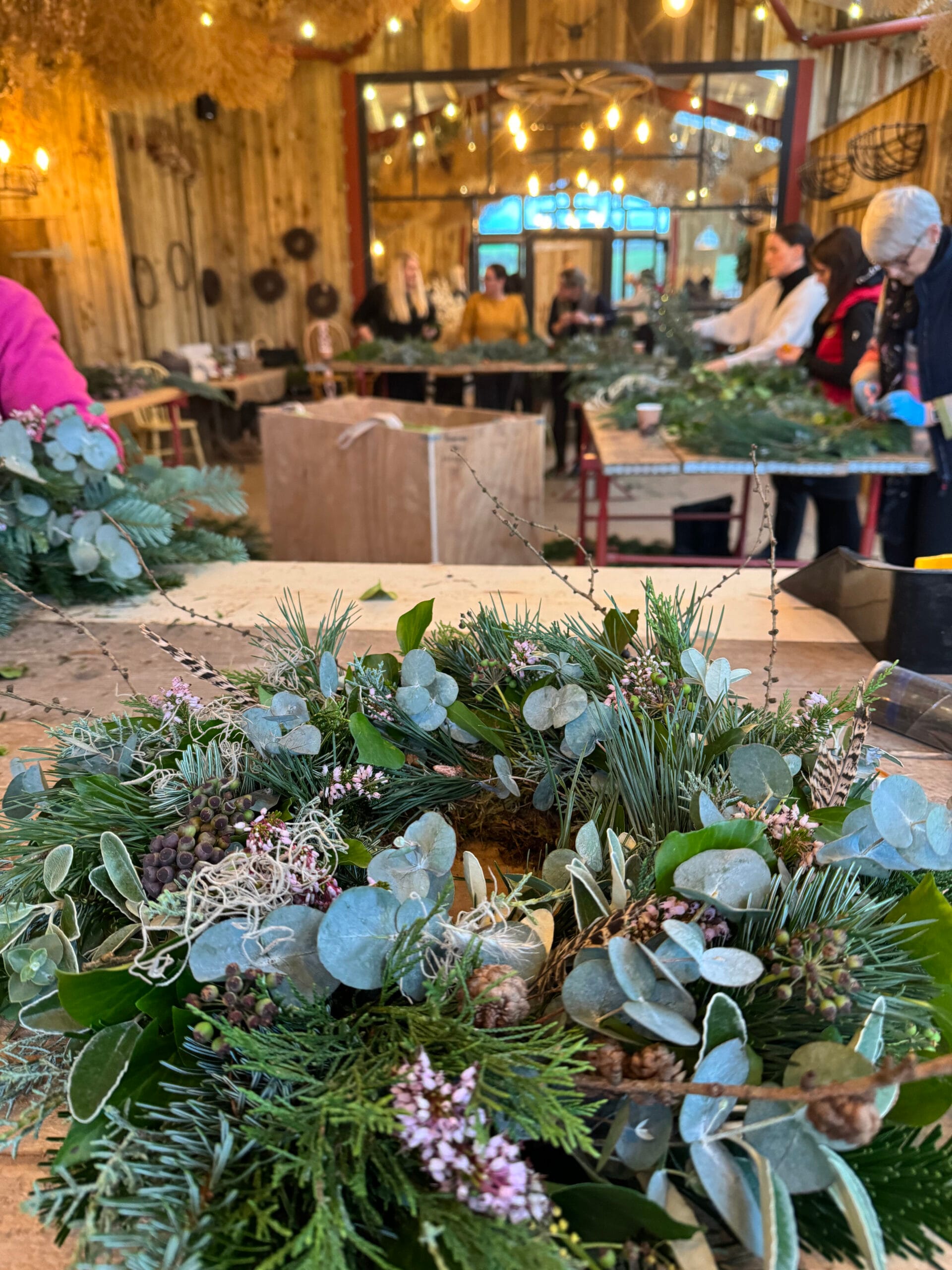 Christmas Wreath Making Workshop - 4th December 2025 7pm-9pm